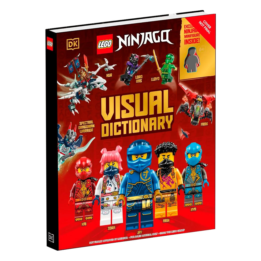新刊セット ▻ Coming in 2026: LEGO NINJAGO Visual Dictionary Updated Edition